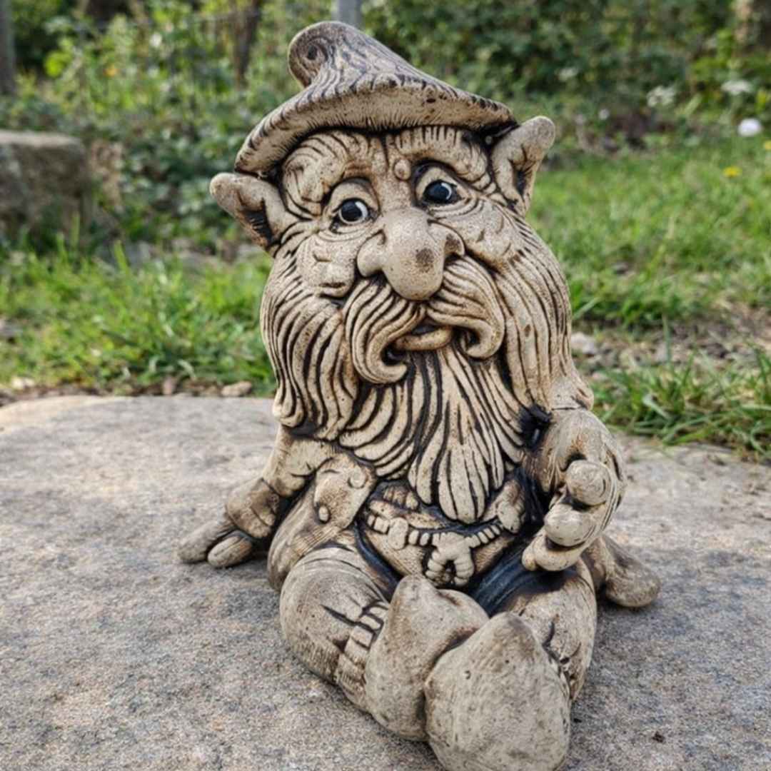 keramický trpaslík Rozumbrada